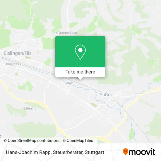 Карта Hans-Joachim Rapp, Steuerberater