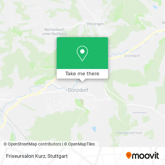Карта Friseursalon Kurz