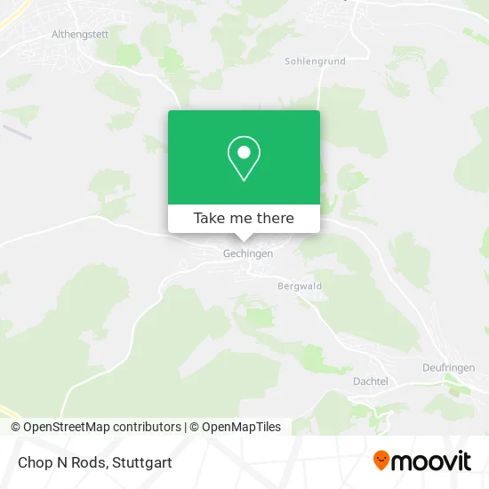 Карта Chop N Rods