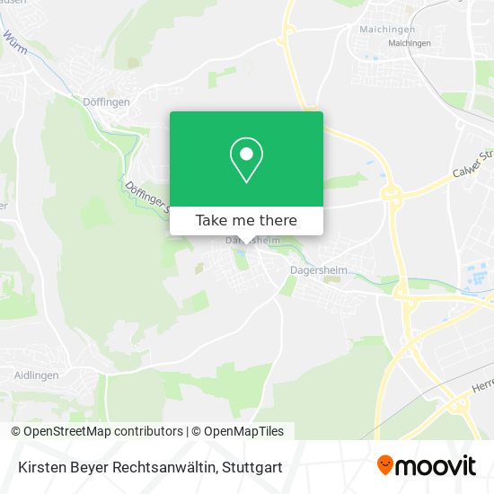 Kirsten Beyer Rechtsanwältin map