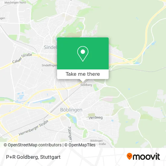 Карта P+R Goldberg