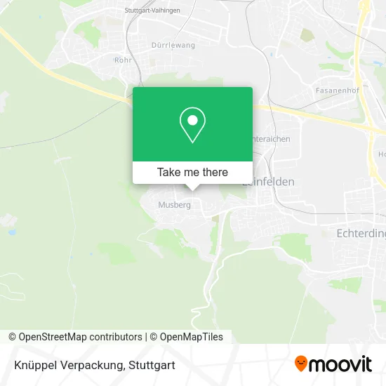 Карта Knüppel Verpackung