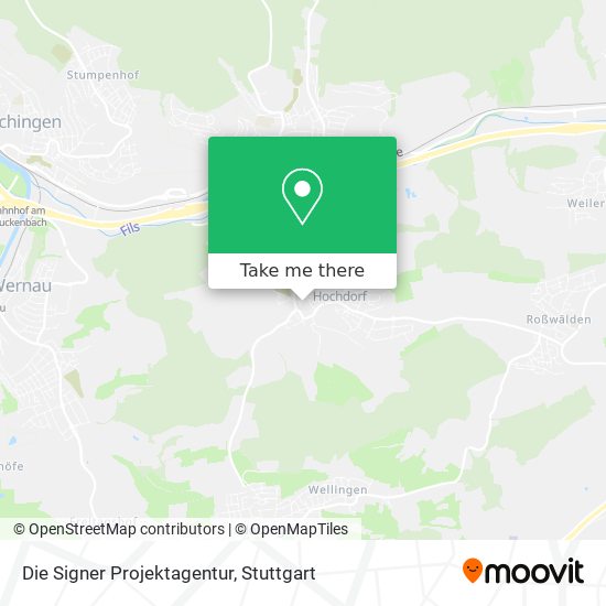 Die Signer Projektagentur map