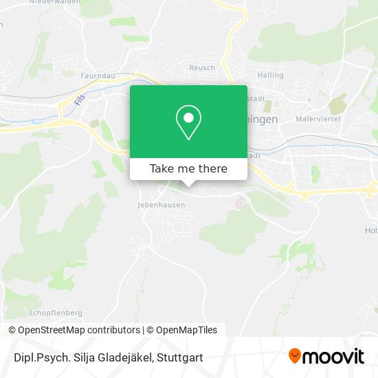 Dipl.Psych. Silja Gladejäkel map