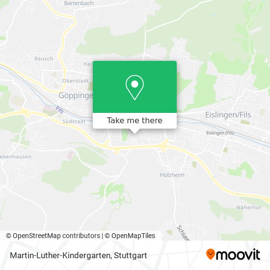 Карта Martin-Luther-Kindergarten