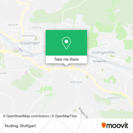 Карта Nuding
