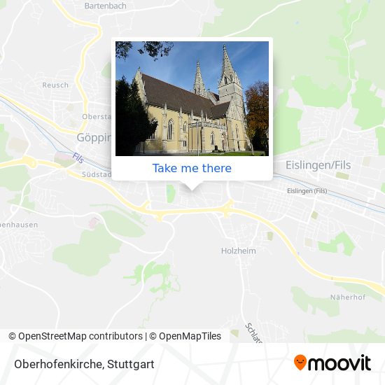 Oberhofenkirche map