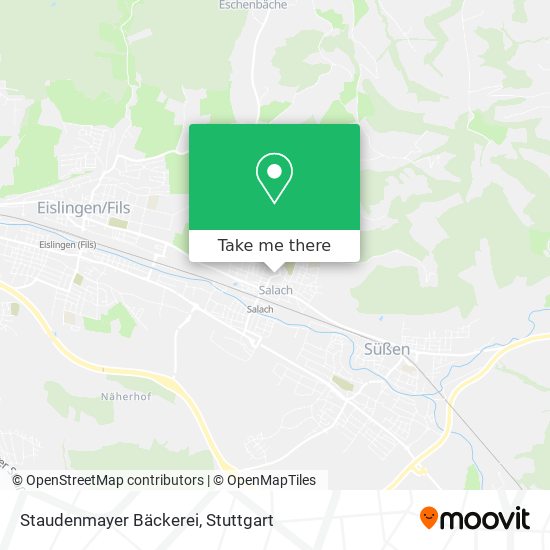 Staudenmayer Bäckerei map