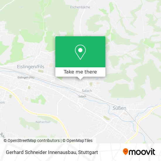 Gerhard Schneider Innenausbau map