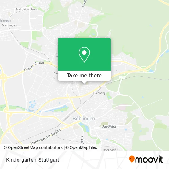 Карта Kindergarten