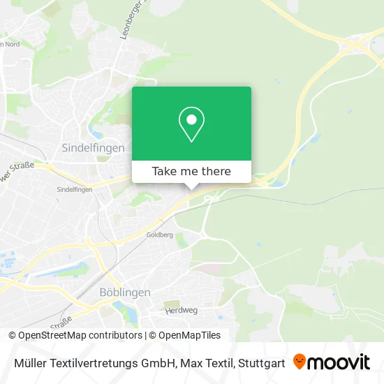 Карта Müller Textilvertretungs GmbH, Max Textil