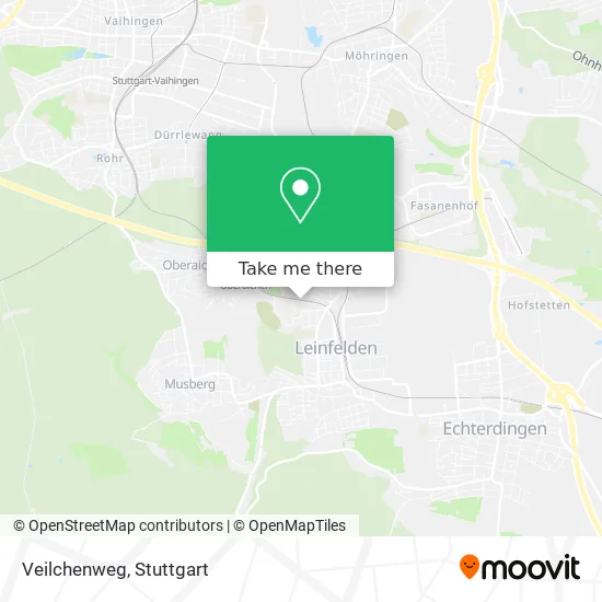 Карта Veilchenweg