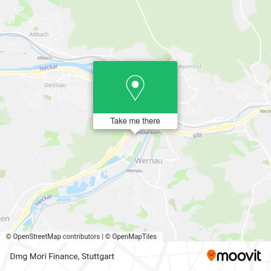 Карта Dmg Mori Finance