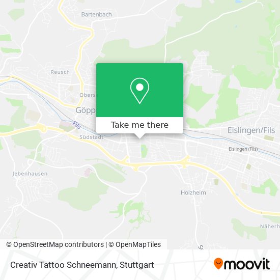 Creativ Tattoo Schneemann map