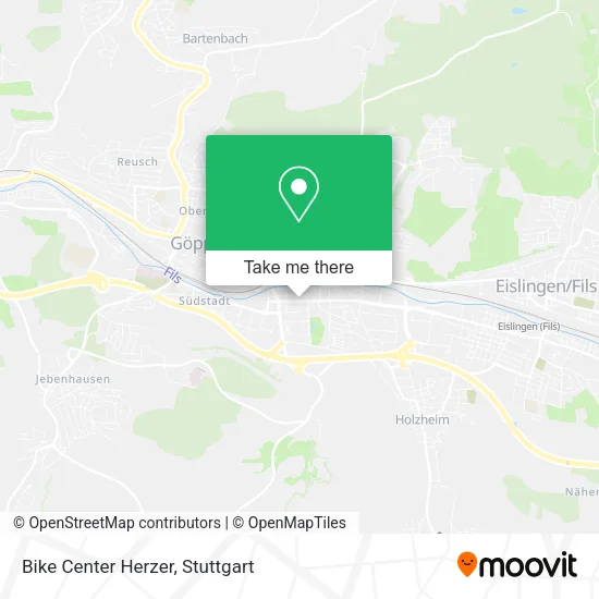 Карта Bike Center Herzer