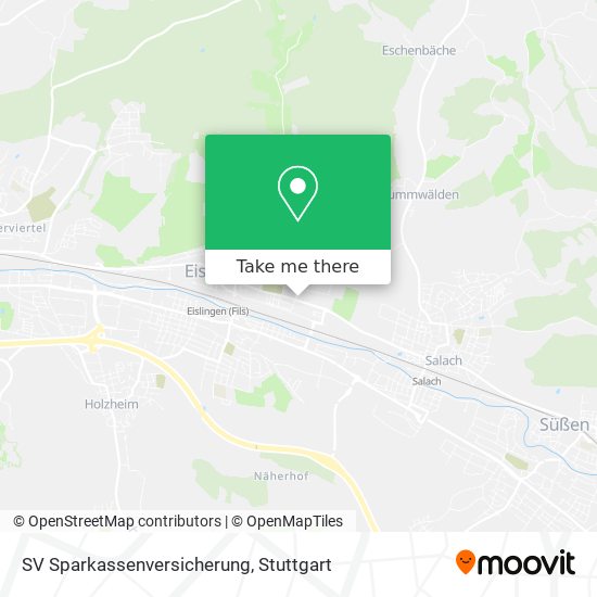 SV Sparkassenversicherung map