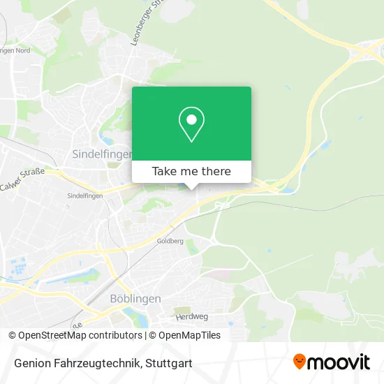 Карта Genion Fahrzeugtechnik