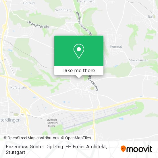 Enzenross Günter Dipl.-Ing. FH Freier Architekt map