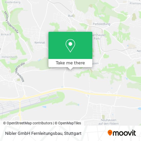 Nibler GmbH Fernleitungsbau map