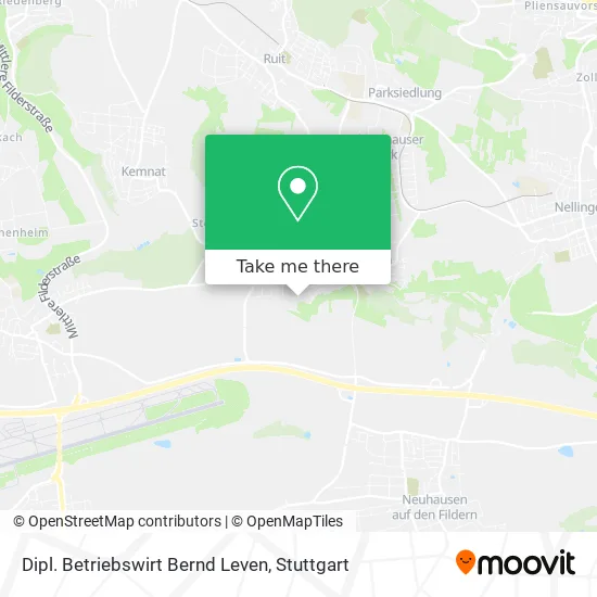 Карта Dipl. Betriebswirt Bernd Leven