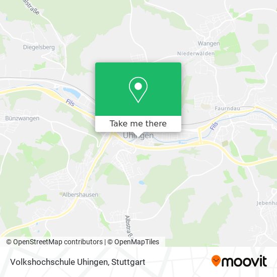 Volkshochschule Uhingen map