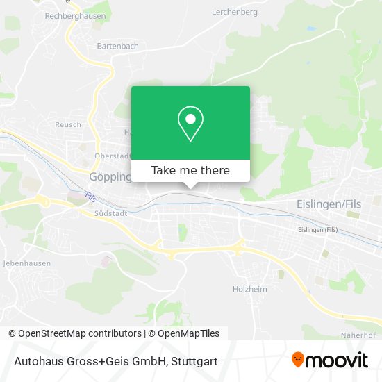 Autohaus Gross+Geis GmbH map