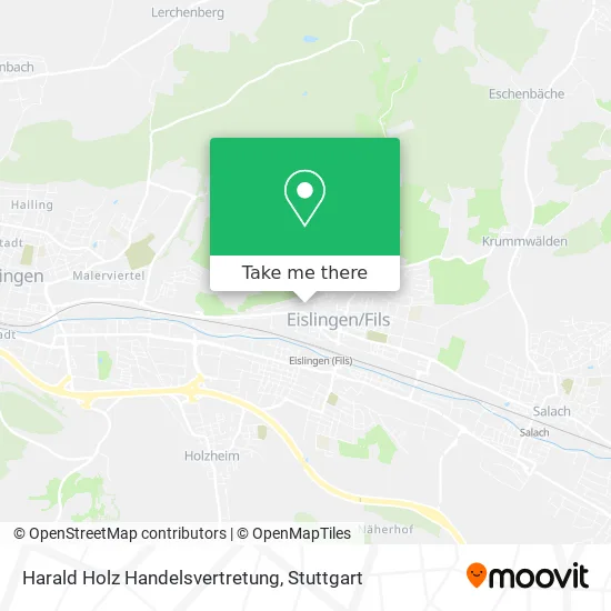 Карта Harald Holz Handelsvertretung