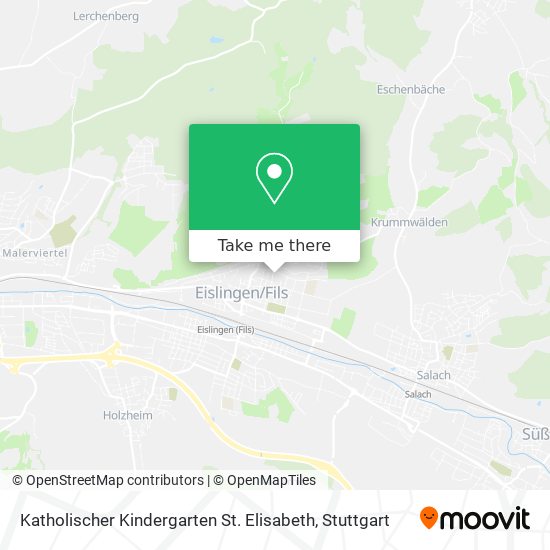 Katholischer Kindergarten St. Elisabeth map