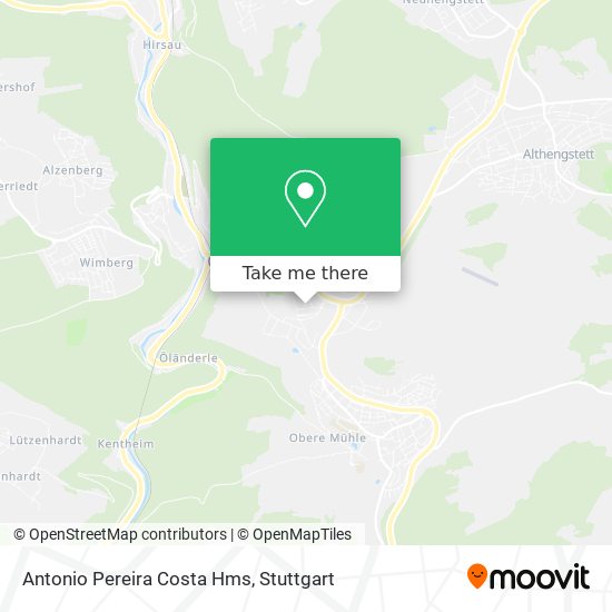 Antonio Pereira Costa Hms map