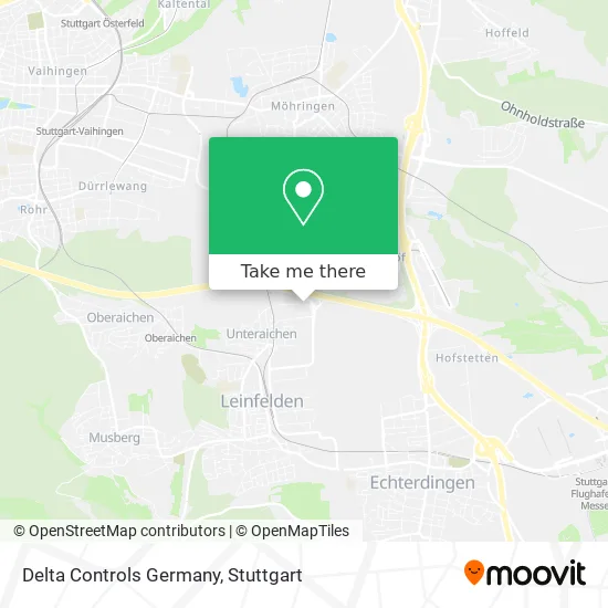 Карта Delta Controls Germany