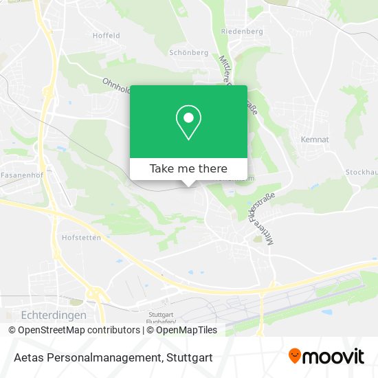 Aetas Personalmanagement map