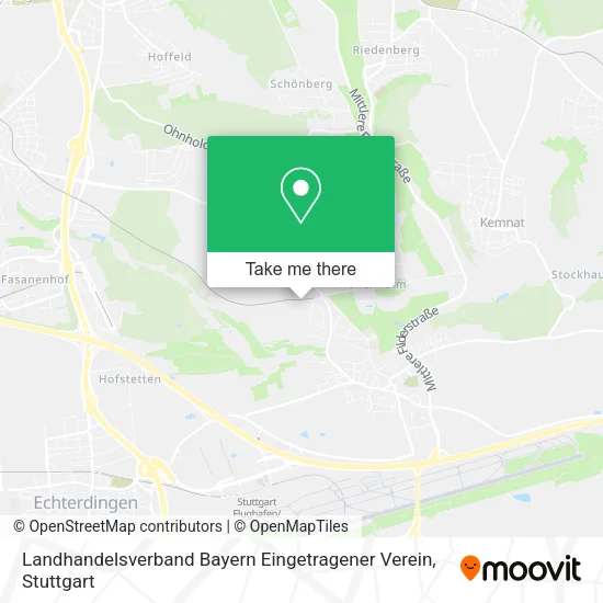 Карта Landhandelsverband Bayern Eingetragener Verein