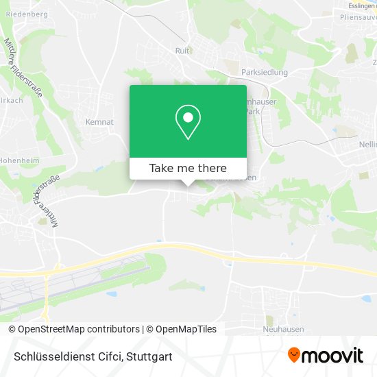 Schlüsseldienst Cifci map