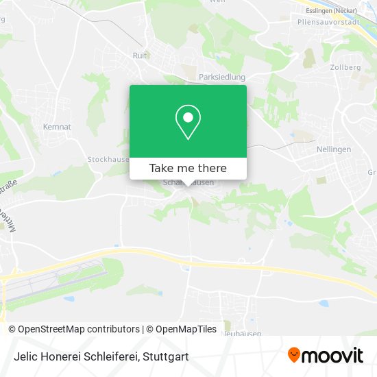 Jelic Honerei Schleiferei map