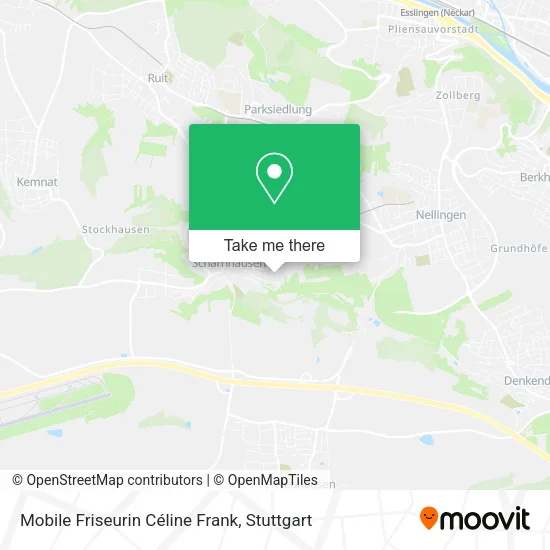 Карта Mobile Friseurin Céline Frank