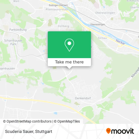 Карта Scuderia Sauer