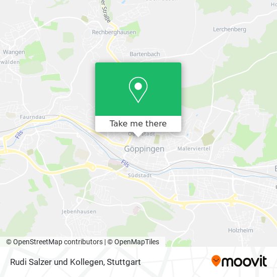 Rudi Salzer und Kollegen map