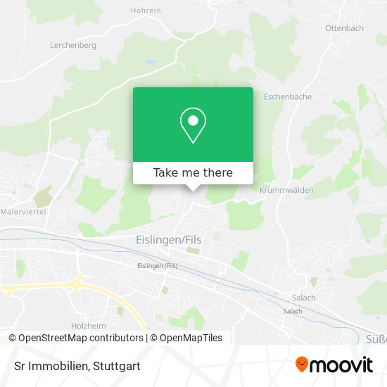 Sr Immobilien map