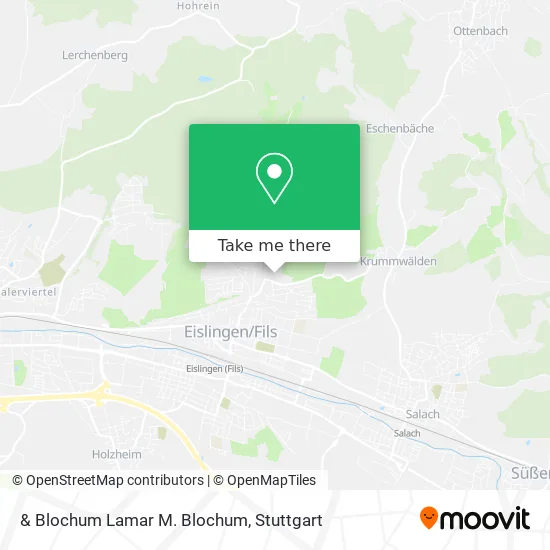 Карта & Blochum Lamar M. Blochum