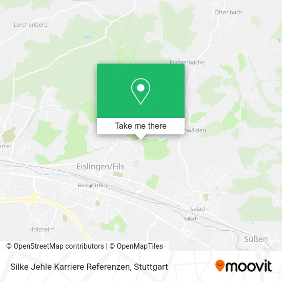 Карта Silke Jehle Karriere Referenzen