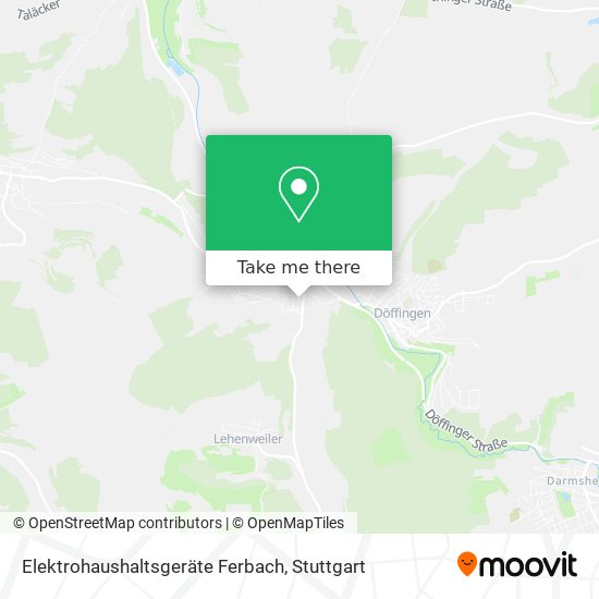 Elektrohaushaltsgeräte Ferbach map