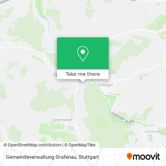 Gemeindeverwaltung Grafenau map