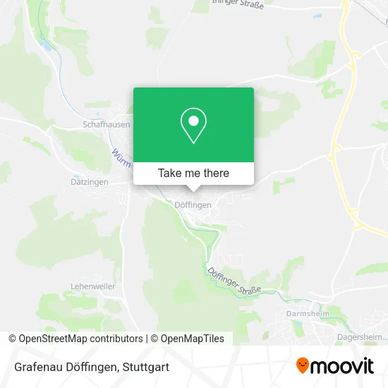 Карта Grafenau Döffingen