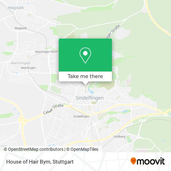 House of Hair Bym map