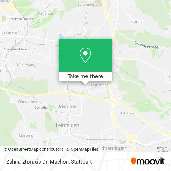 Карта Zahnarztpraxis Dr. Machon