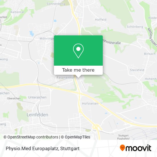 Physio.Med Europaplatz map