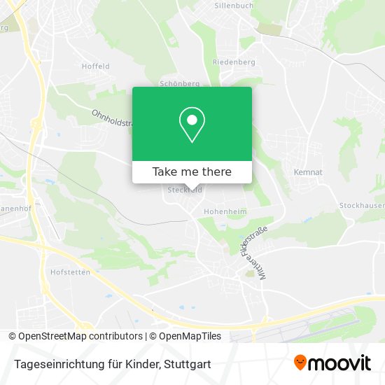 Tageseinrichtung für Kinder map