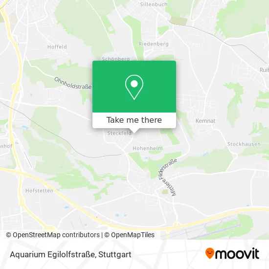 Карта Aquarium Egilolfstraße
