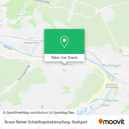 Карта Braun Reiner Schädlingsbekämpfung