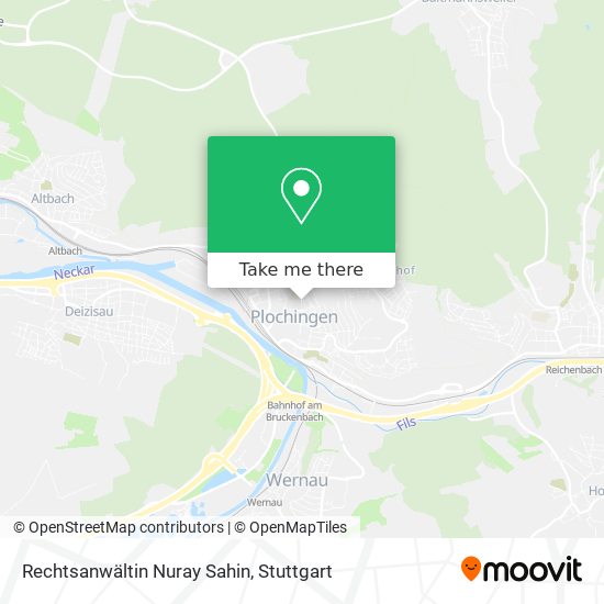 Карта Rechtsanwältin Nuray Sahin